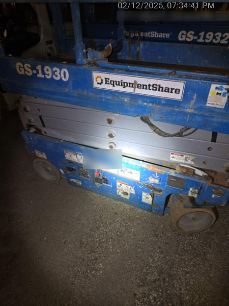 2019 Genie GS-1930 Fixed rails with chain Entry