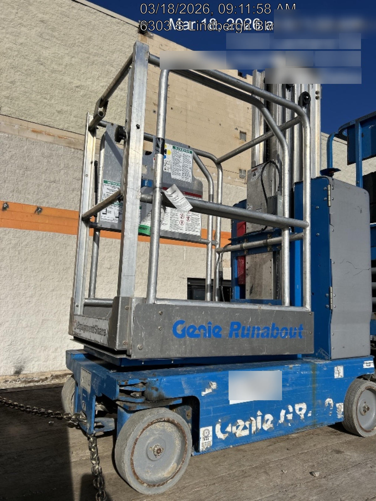 2018 GENIE GR-20