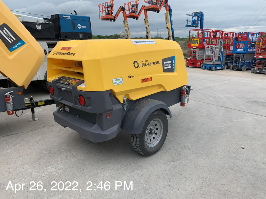 2022 ATLAS COPCO XAS188 CWK