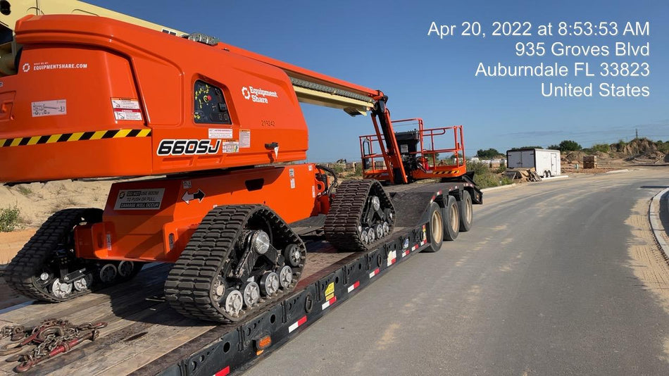 2022 JLG 660SJ Quad Track