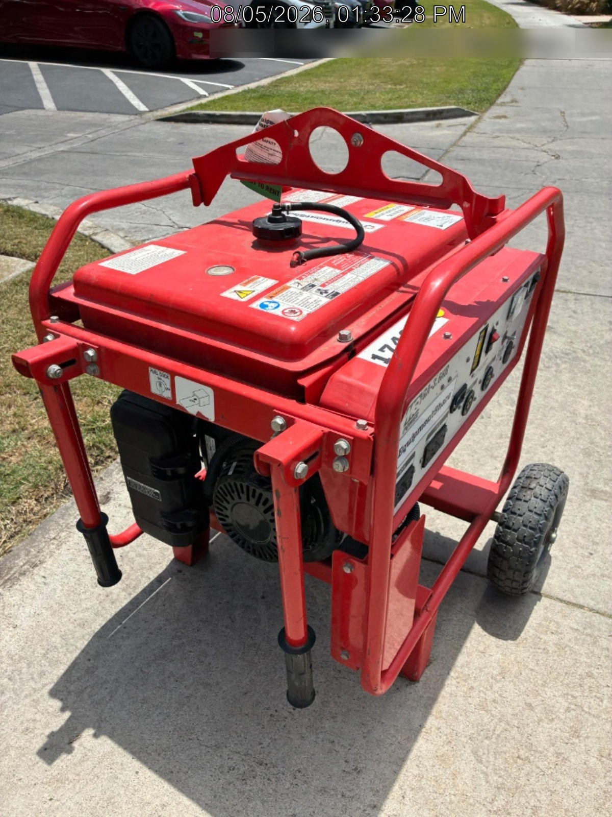 2021 Multiquip GA36HR Gen 3.6kW Honda GX240 GFCI
