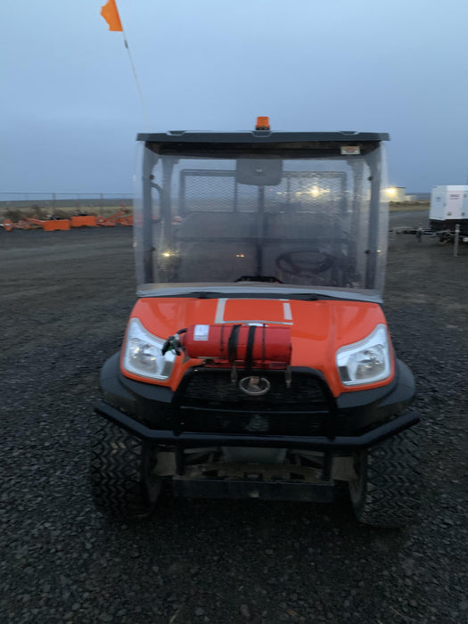 2021 Kubota RTV-X1140W-H Plastic Canopy, Windshield Acrylic Clear, LED Strobe Light, Wire Harness Kit, Back up Alarm