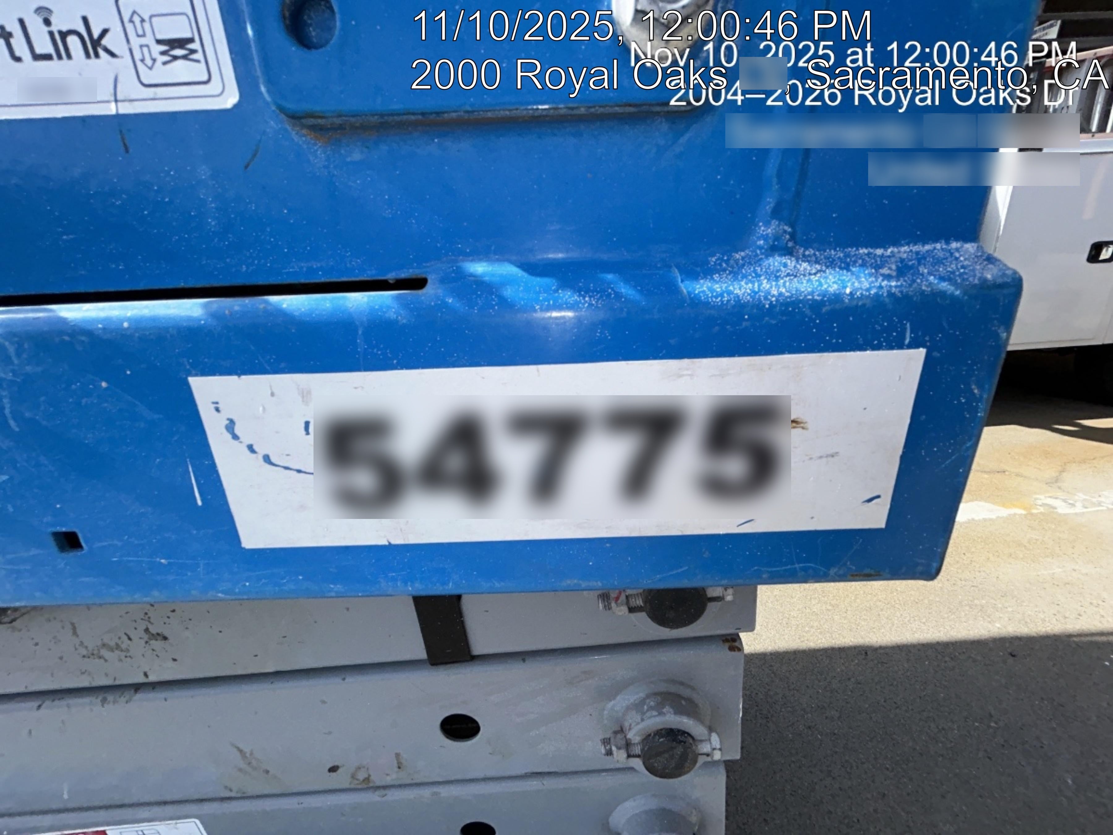2019 Genie GS-1930 Half Height Swing Gate, 800W Inverter