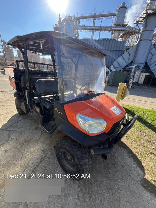2021 Kubota RTV-X1140W-H Plastic Canopy, Windshield Acrylic Clear, LED Strobe Light, Wire Harness Kit, Back up Alarm