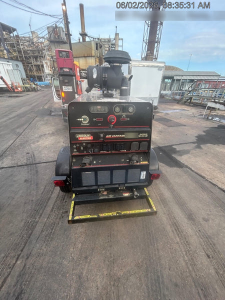 2021 Lincoln Electric Air Vantage 566 Air Vantage 566X Ready Pak 3 (includes trailer, cable rack, fender light kit); no telematics