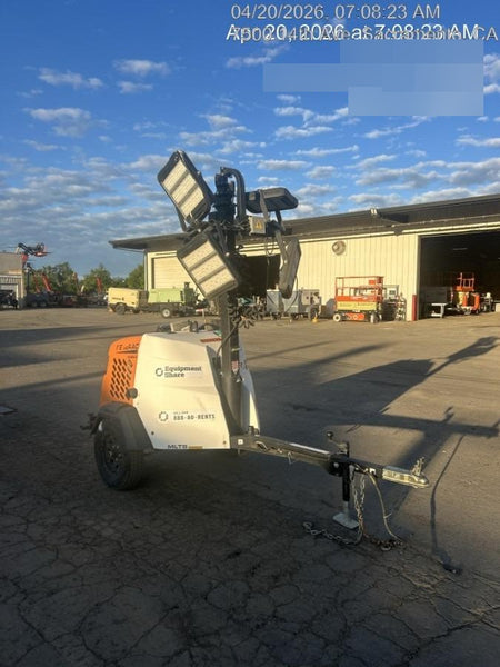 2023 Generac MLT2 Diesel, Flex Switch 120V Input, Powerzone Controller, (4) 320W LED Lights, 4kW Generator, 39.9 Gal Fuel Tank, 2" Ball, T3