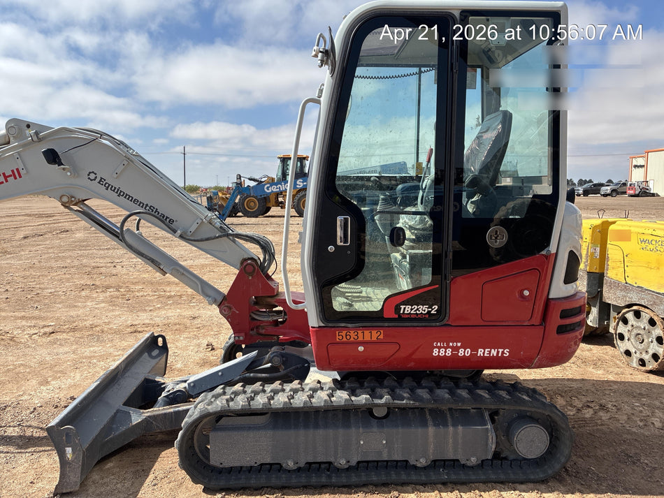 2025 TAKEUCHI TB235-2CR