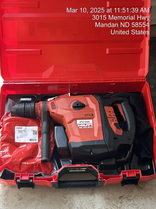 2025 HILTI TE 70-ATC/AVR