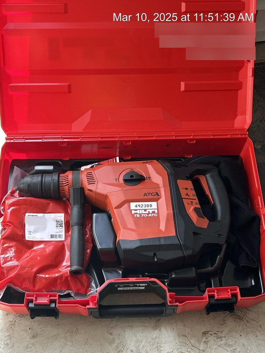 2025 HILTI TE 70-ATC/AVR