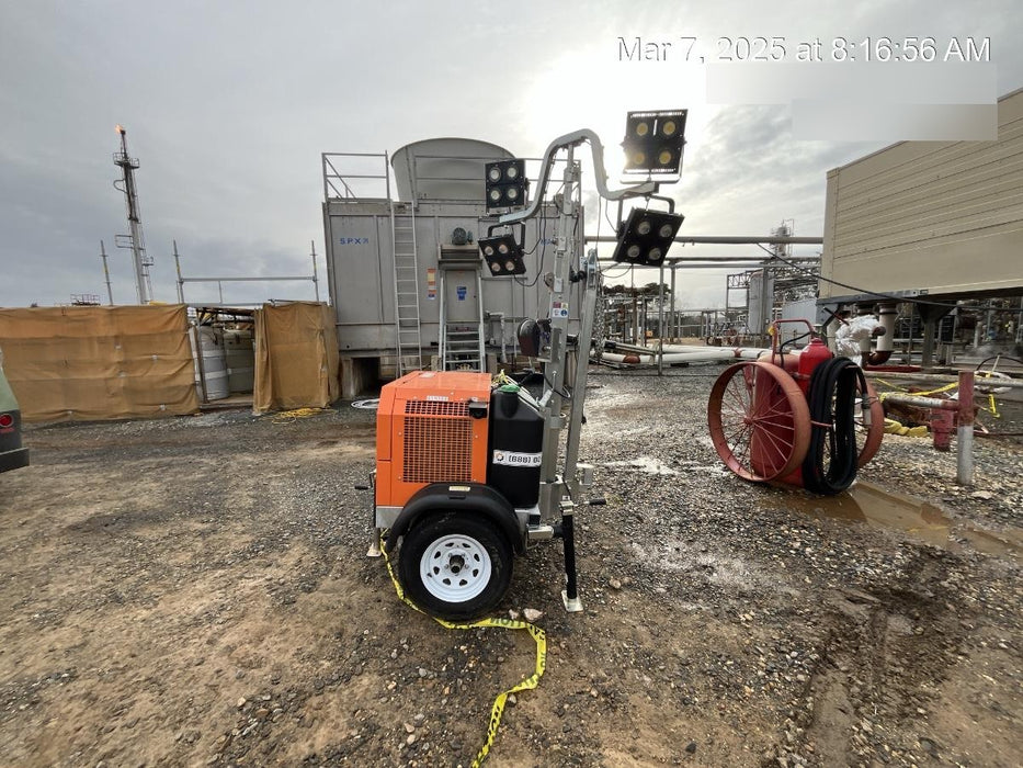 2024 Wanco WLTT-4MM4K Diesel, Deep Sea Controller, Shore Power Plug, Auto Start, (4) 350W LED Floodlights, 4kW Generator, 60 Gal Fuel Tank, 2" Ball, T3