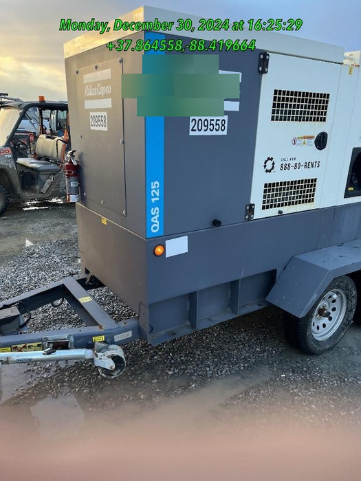 2022 ATLAS COPCO QAS 125