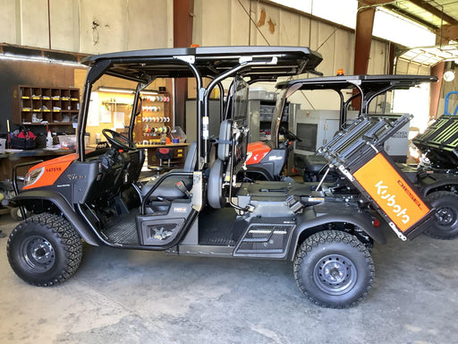 2022 Kubota RTV-X1140W-H Plastic Canopy, Windshield Acrylic Clear, LED Strobe Light, Wire Harness Kit, Back up Alarm