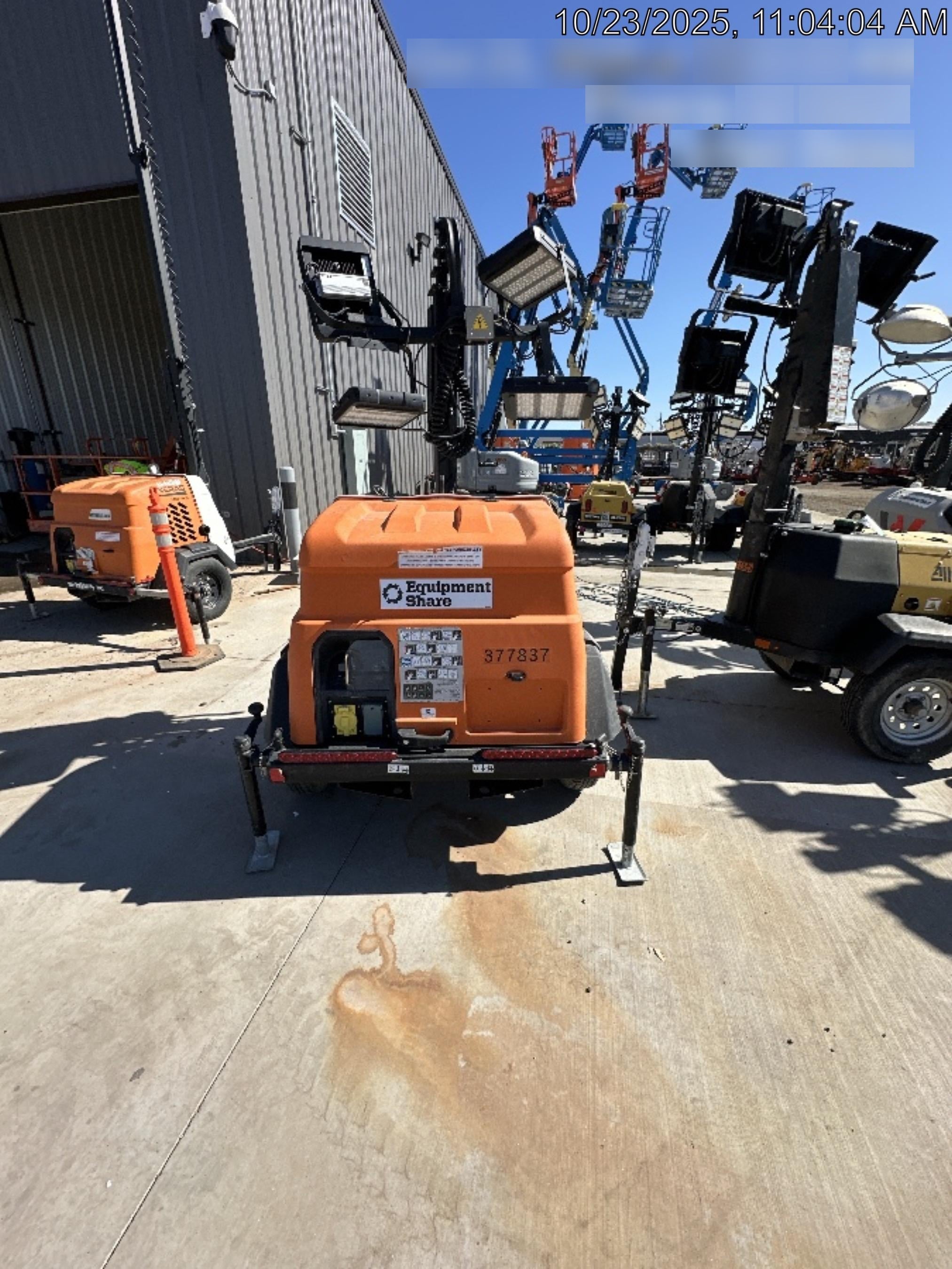 2023 Generac MLT2 Diesel, Flex Switch 120V Input, Powerzone Controller, 
(4) 320W LED Lights, 4kW Generator, 39.9 Gal Fuel Tank, 2" Ball, T3