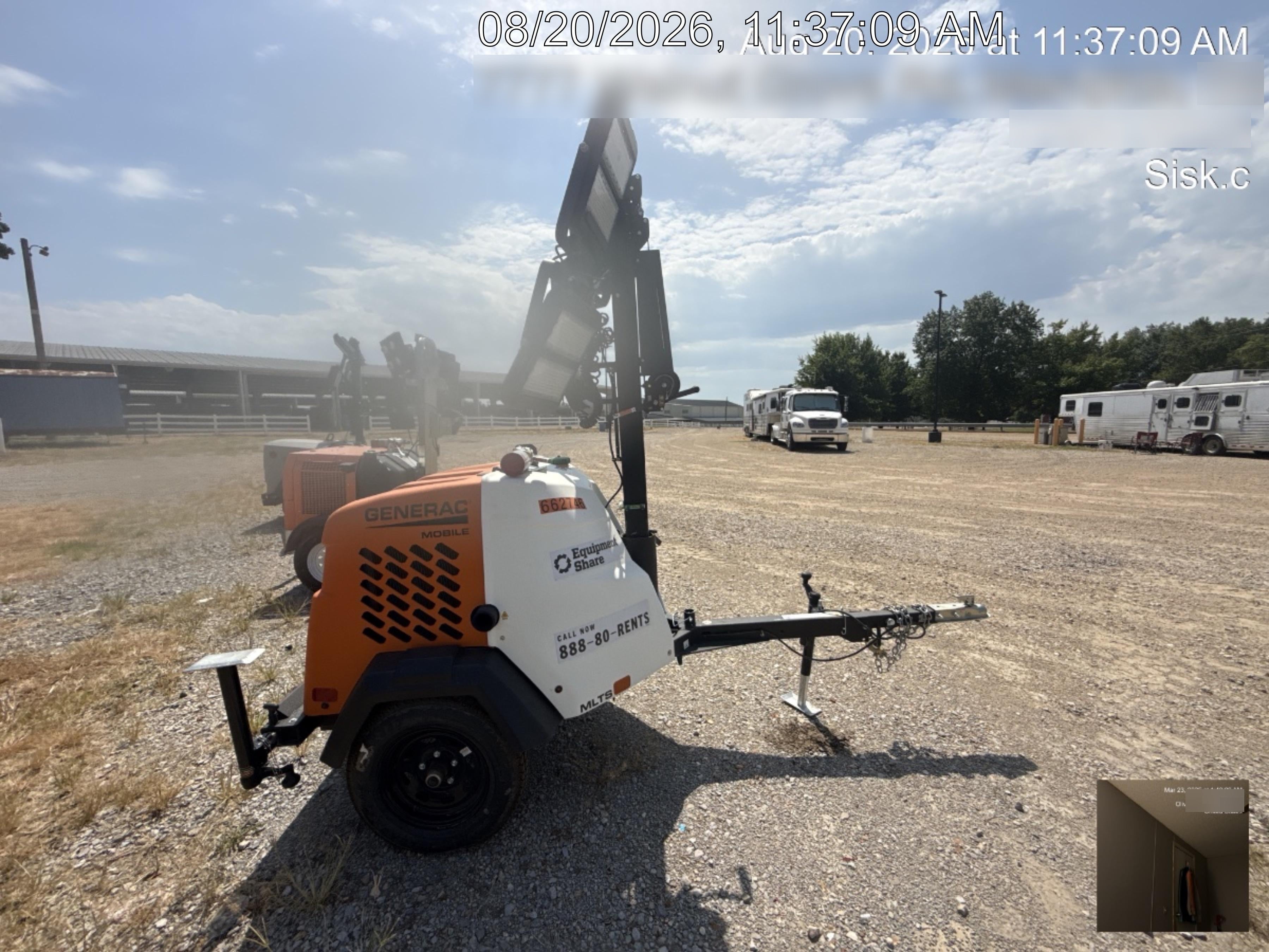 2024 Wacker Neuson LTT4 Diesel, Kohler KDW702, Deep Sea Controller, Auto Start, LED 320W, Bypass Outlet, T3