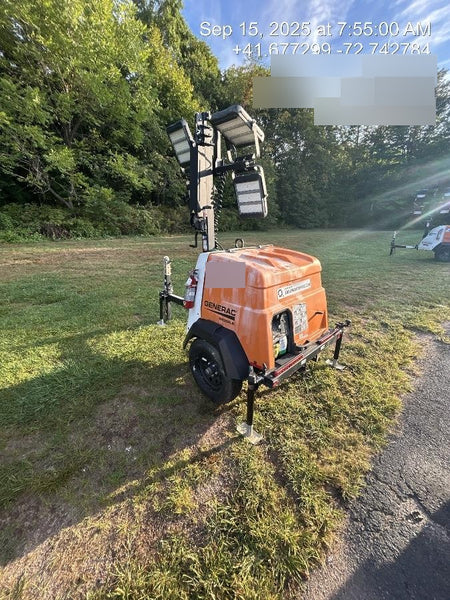 2023 Generac MLT2 Diesel, Flex Switch 120V Input, Powerzone Controller, (4) 320W LED Lights, 4kW Generator, 39.9 Gal Fuel Tank, 2" Ball, T3