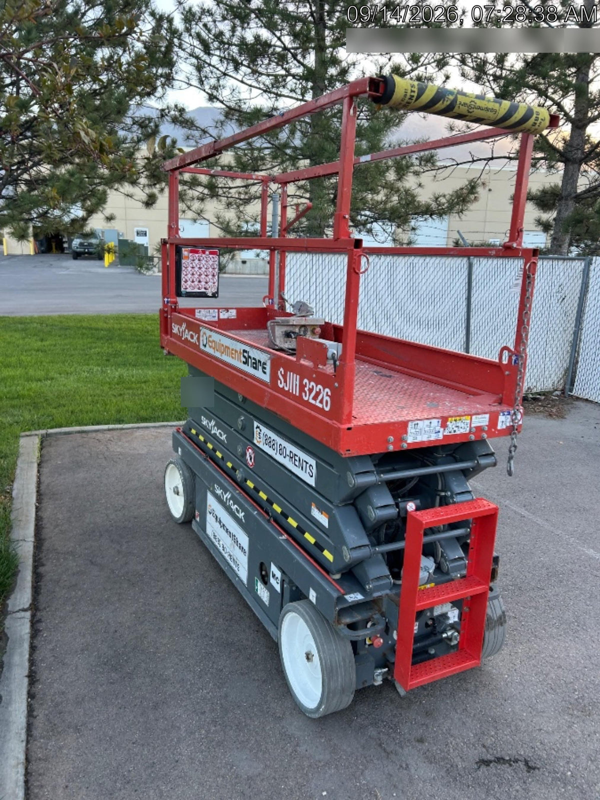 2019 Skyjack SJIII-3226 Skyjack SJIII3226 Standard w/Trojan Batteries