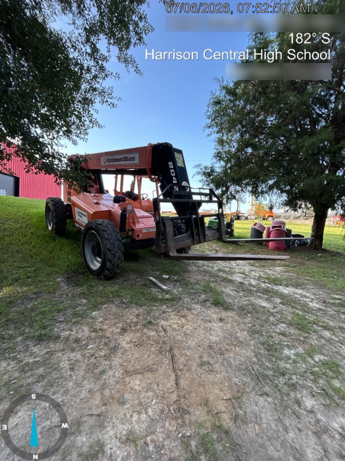 2020 Skytrak 8042 74 Hp, FF Tires, Work Lights, Beacon, Aux Hydraulics, Back up Alarm, Lifting Eye, ES Decals