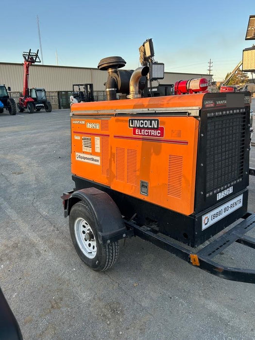 2021 Lincoln Electric Vantage 549X Ready Pak 3, ORANGE (includes trailer, cable rack, fender light kit)