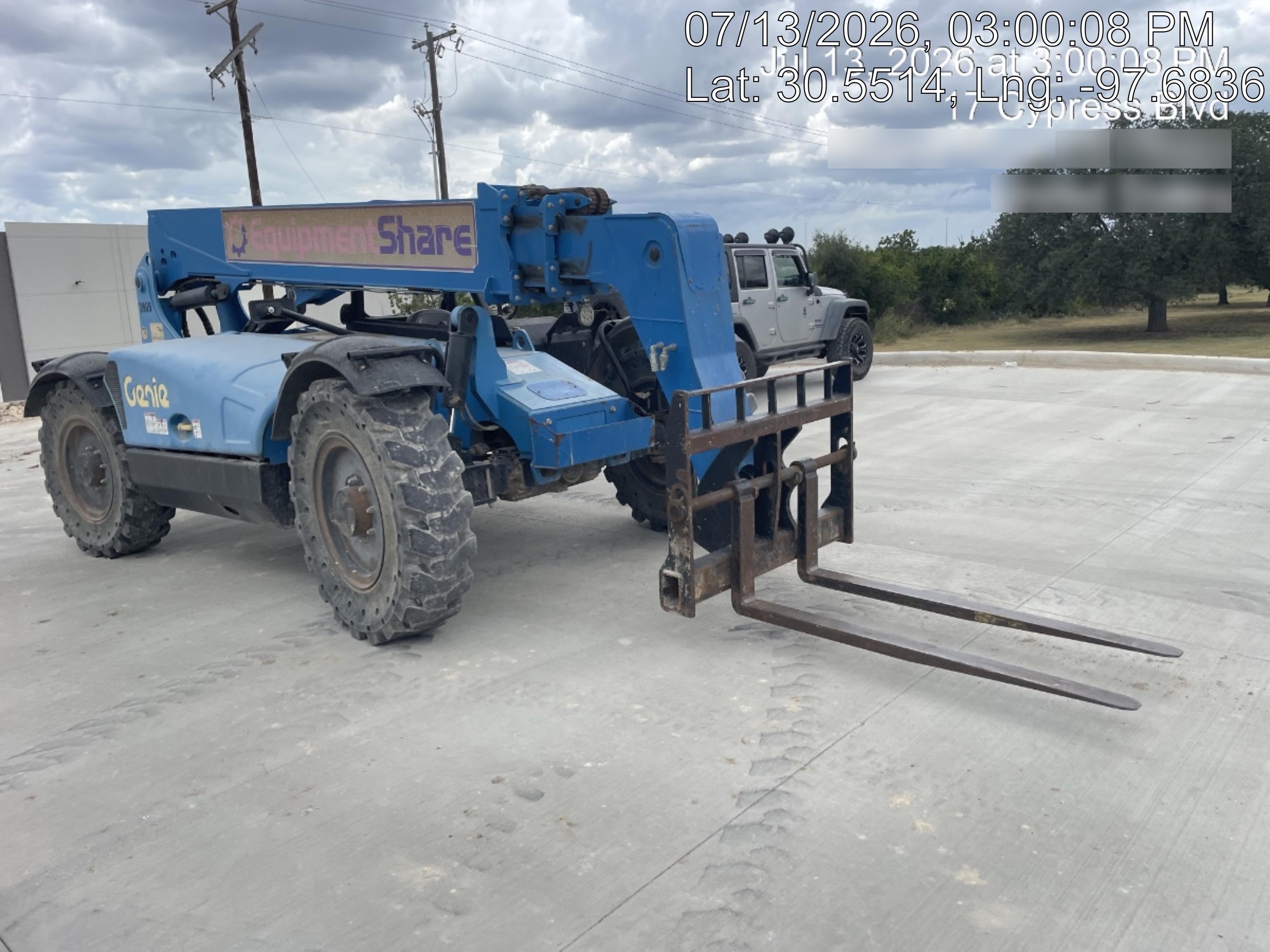 2017 Genie GTH-636 Genie GTH636, Foam Filled Tires, 48" carriage