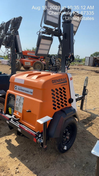 2023 Generac MLT2 Diesel, Flex Switch 120V Input, Powerzone Controller, (4) 320W LED Lights, 4kW Generator, 39.9 Gal Fuel Tank, 2" Ball, T3