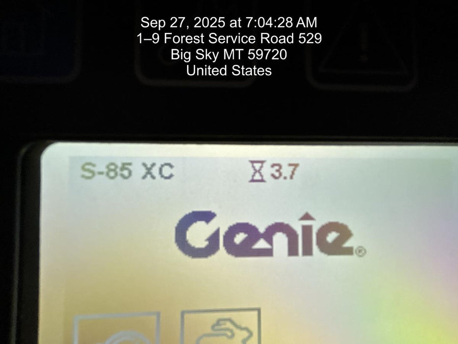 2025 GENIE S-85 XC
