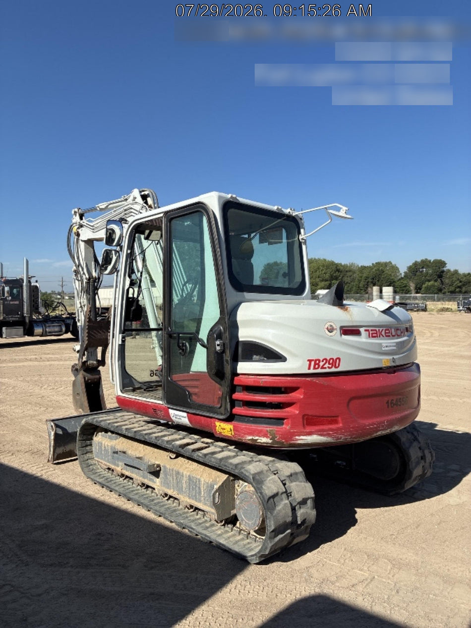 2021 TAKEUCHI TB290C