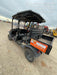 2022 Kubota RTV-X1140W-H Plastic Canopy, Windshield Acrylic Clear, LED Strobe Light, Wire Harness Kit, Back up Alarm