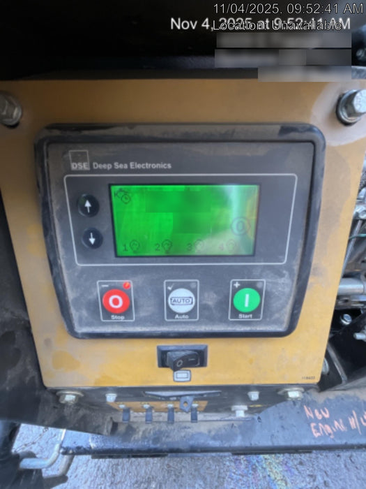 2021 Allmand NLV3GR (4) LED Light Fixture 350W, 23' Vertical Mast, 3kW Prime, Towable, Deep Sea L401, Leveling Jacks, Yanmar T4F 5.8hp