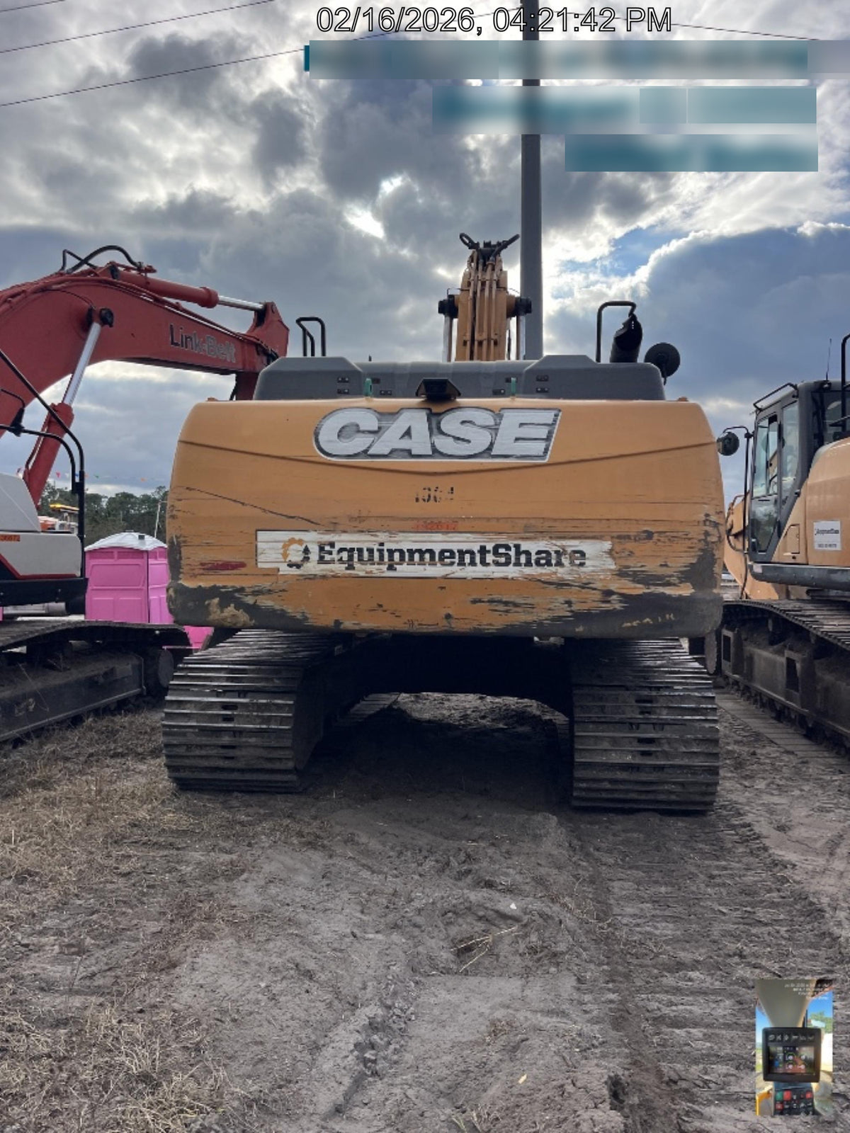 2017 CASE CX350D