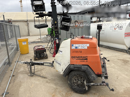 2023 Generac MLT2 Diesel, Flex Switch 120V Input, Powerzone Controller, 
(4) 320W LED Lights, 4kW Generator, 39.9 Gal Fuel Tank, 2" Ball, T3
