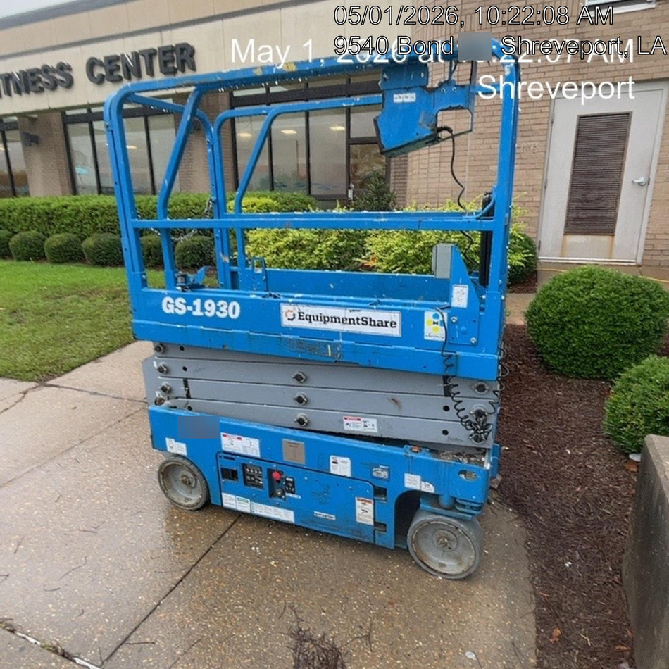 2020 Genie GS-1930 Fixed rails with chain entry gate - Pre A92.20