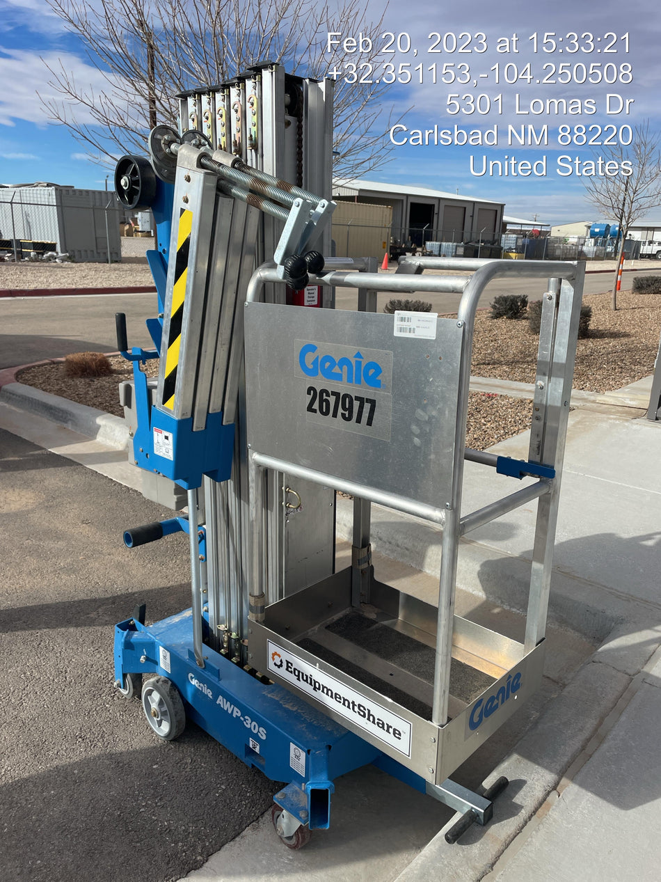 2022 GENIE AWP-30S DC