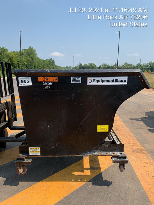 2020 STAR INDUSTRIES M-1820 - Self-Dump Hopper