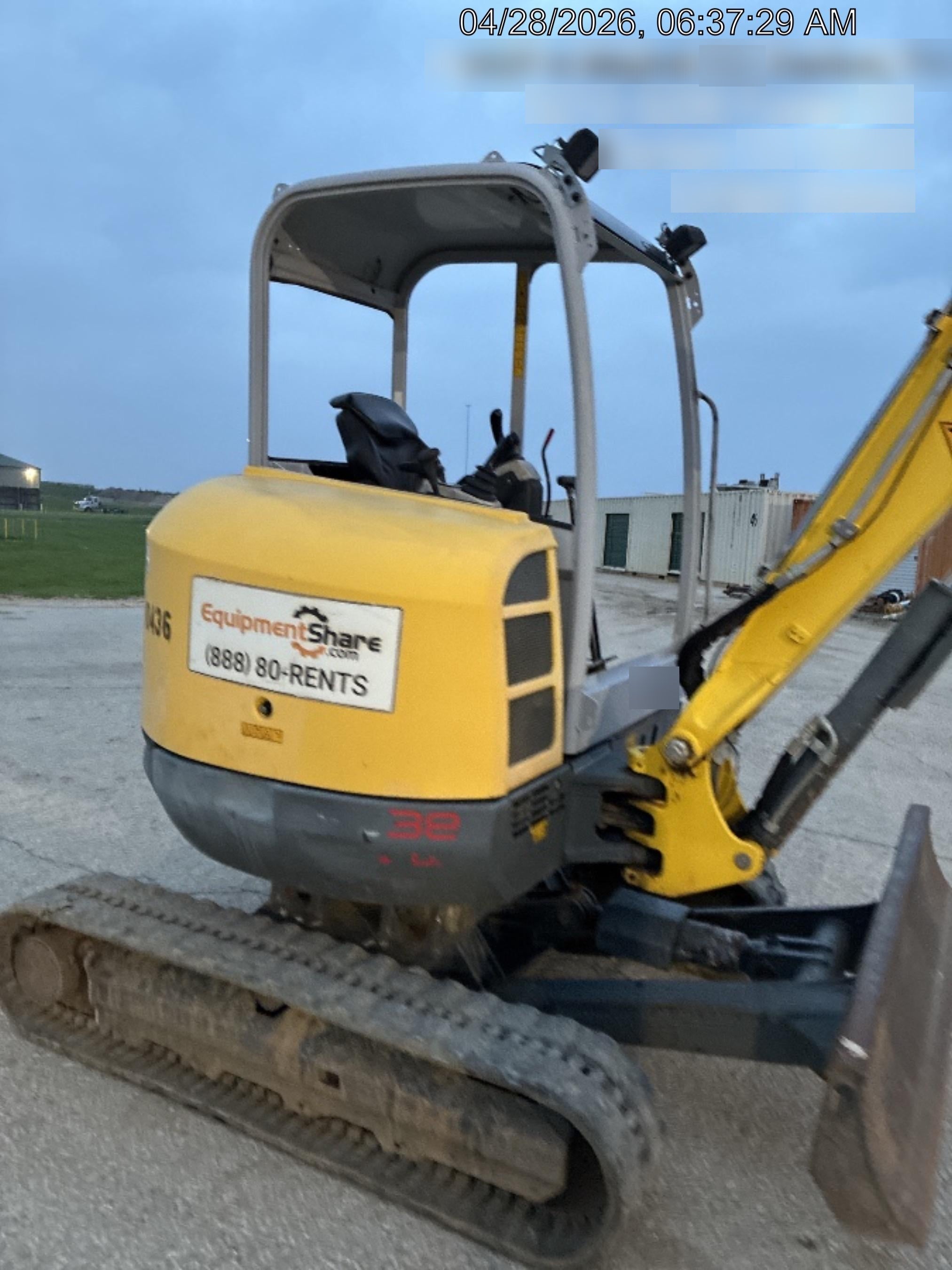 2018 WACKER NEUSON EZ38