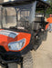 2021 Kubota RTV-X1140W-H Plastic Canopy, Windshield Acrylic Clear, LED Strobe Light, Wire Harness Kit, Back up Alarm