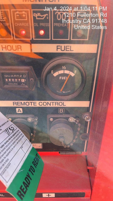 2022 Shindaiwa DGW400MDL Kubota D902 Engine, 23 HP, Dual Op Welder, Wire, Arc, Droop Stick, Tig, and CC Stick Functionality, Simulphase, 3 Phase and 1 Phase Gen Output, Single Axle NB Trlr, Slr Trckl Chrg 12V 12W, Fire Ext