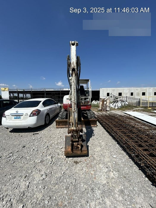 2019 Takeuchi TB260 Takeuchi TB260 Canopy w/Rubber Tracks, Auxiliary Hydraulics, Standard Blade, Manual QC, 12 / 18 / 24" Buckets, Hydraulic Thumb Installed