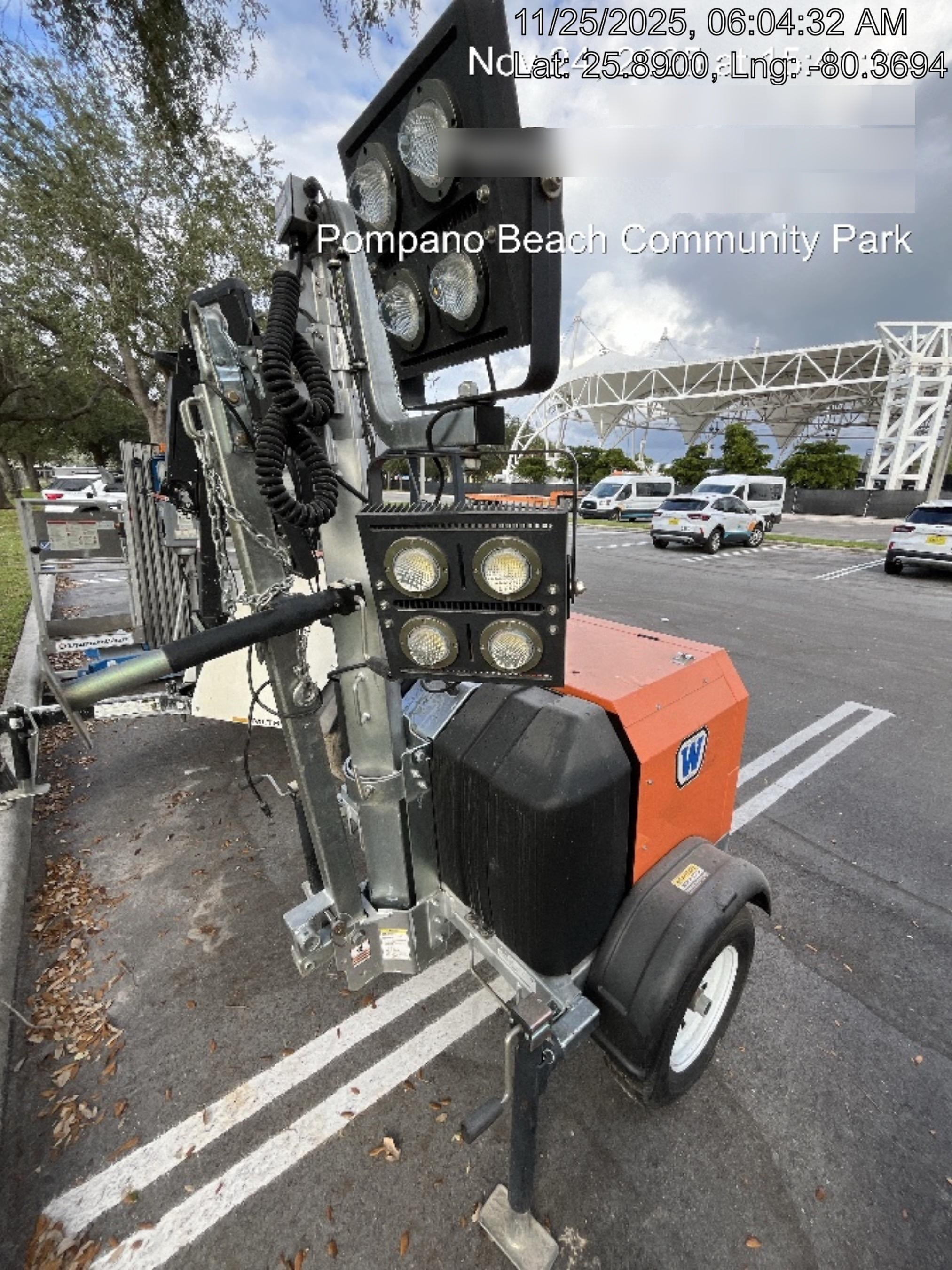 2023 Wanco WLTT-4MM4K Diesel, Deep Sea Controller, Shore Power Plug, Auto Start, (4) 350W LED Floodlights, 4kW Generator, 60 Gal Fuel Tank, 2" Ball, T3