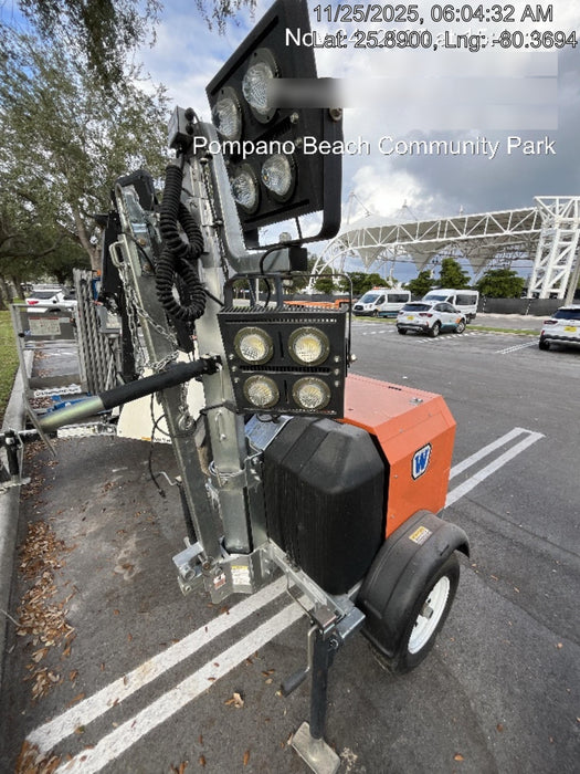 2023 Wanco WLTT-4MM4K Diesel, Deep Sea Controller, Shore Power Plug, Auto Start, (4) 350W LED Floodlights, 4kW Generator, 60 Gal Fuel Tank, 2" Ball, T3