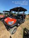 2021 Kubota RTV-X1140W-H Plastic Canopy, Windshield Acrylic Clear, LED Strobe Light, Wire Harness Kit, Back up Alarm