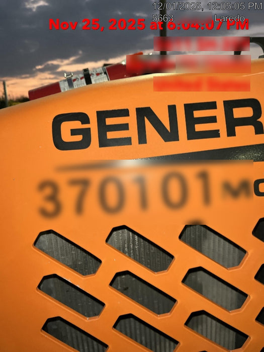 2023 Generac MLT2 Diesel, Flex Switch 120V Input, Powerzone Controller, 
(4) 320W LED Lights, 4kW Generator, 39.9 Gal Fuel Tank, 2" Ball, T3