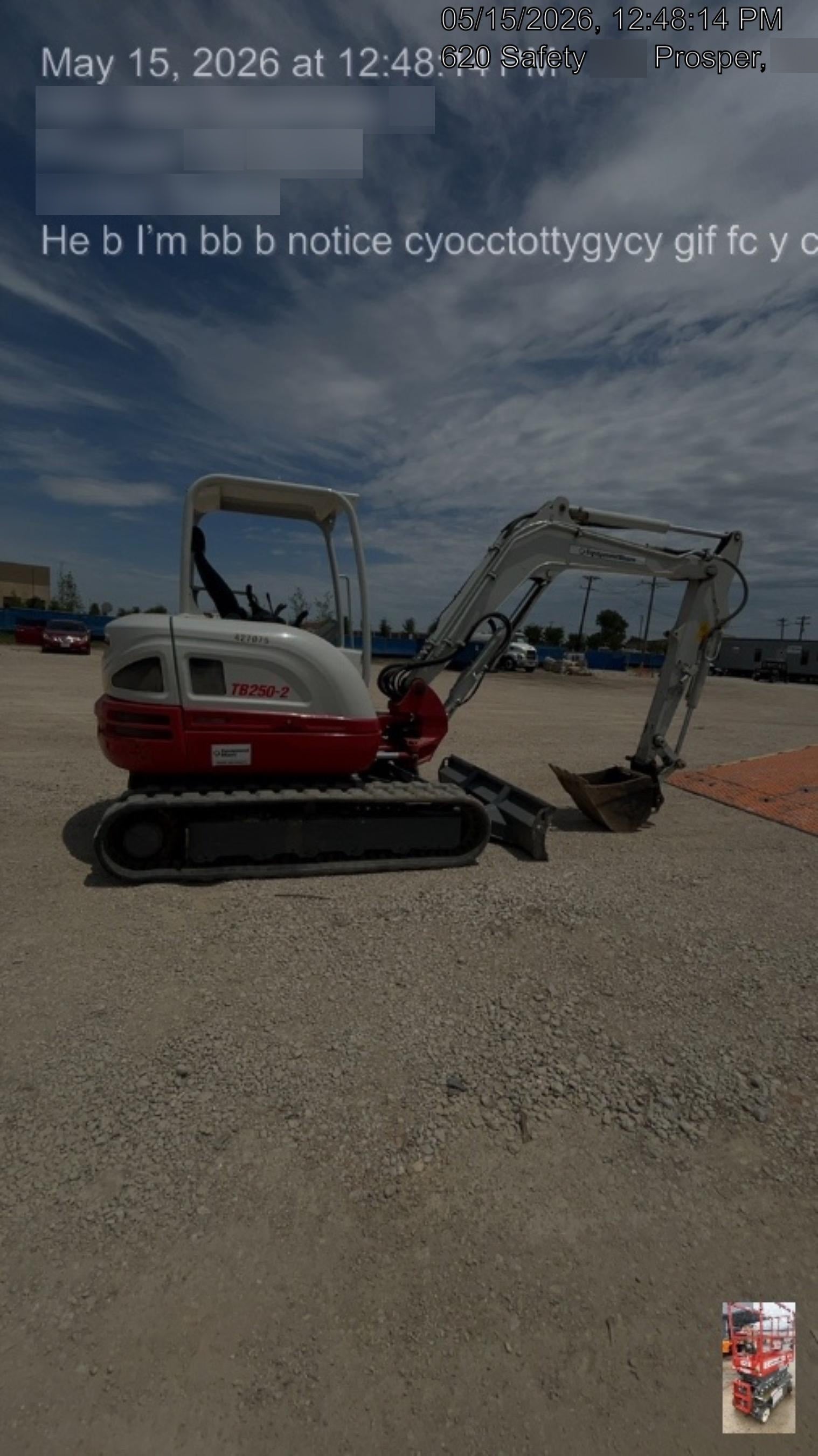 2024 TAKEUCHI TB250-2R
