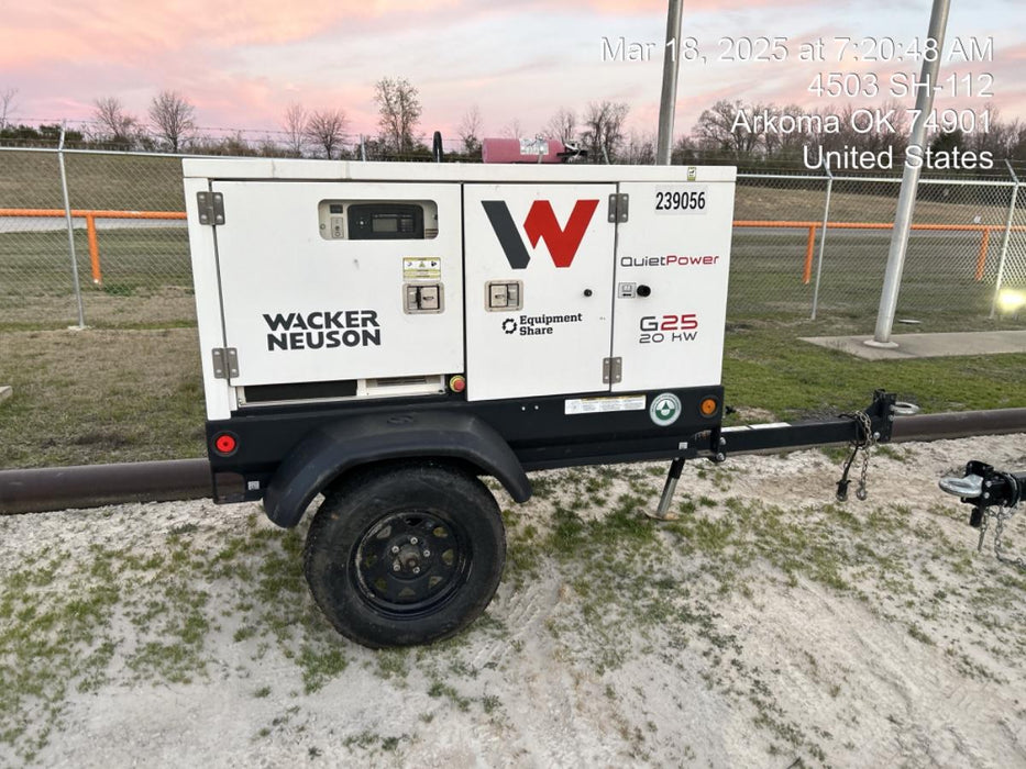 2022 WACKER NEUSON G25