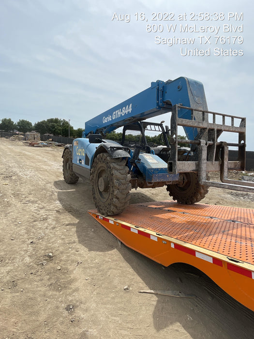 2017 Genie GTH-844 Solid Tires, Open Cab