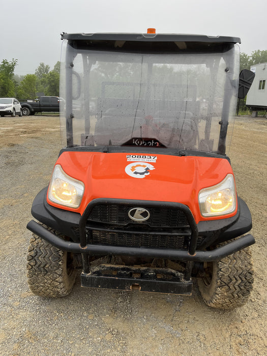 2022 Kubota RTV-X1140W-H Plastic Canopy, Windshield Acrylic Clear, LED Strobe Light, Wire Harness Kit, Back up Alarm