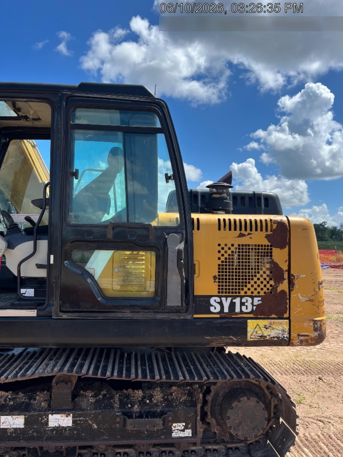 Sany SY135C Sany SY135 Tier 4 - Cab, Fleco Hydraulic  QC, Fleco 36" HD Bucket - Smooth