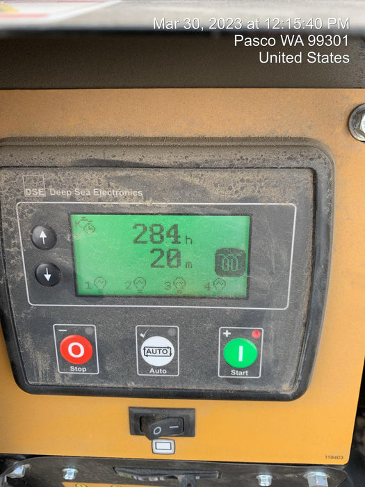 2021 Allmand NLV3GR (4) LED Light Fixture 350W, 23' Vertical Mast, 3kW Prime, Towable, Deep Sea L401, Leveling Jacks, Yanmar T4F 5.8hp