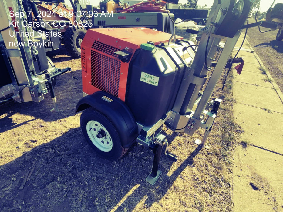 2024 Wanco WLTT-4MM4K Diesel, Deep Sea Controller, Shore Power Plug, Auto Start, (4) 350W LED Floodlights, 4kW Generator, 60 Gal Fuel Tank, 2" Ball, T3