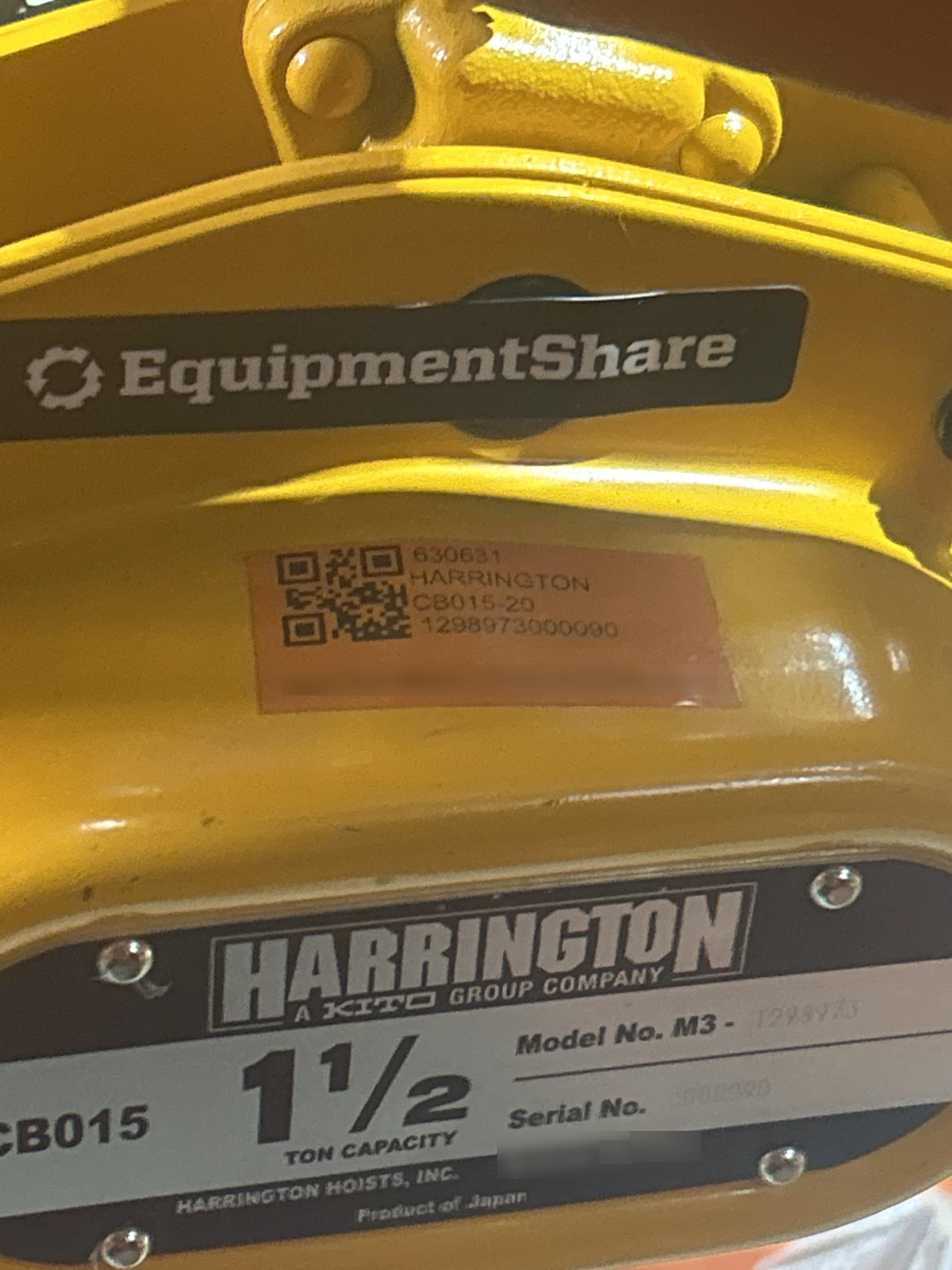 2026 HARRINGTON CB015-20