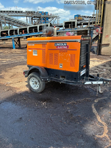 2022 Lincoln Electric Vantage 549X Crosslink Technology, Trailer Mounted, ES Decals, T3
